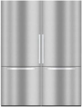 Miele MasterCool Series MIREFFRSS19 - Side-by-Side Column Set with 30 Inch Refrigerator Panel Ready