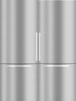 Miele MasterCool Series MIREFFRSS17 - Side-by-Side Column Set with 30 Inch Refrigerator Panel Ready