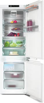 Miele PerfectCool Series KFN7795D - 24 Inch Built-In Smart Bottom Freezer Refrigerator