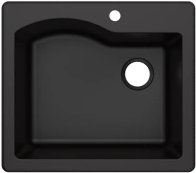 Kraus Quarza Series KGD441BLACK - Black Main View
