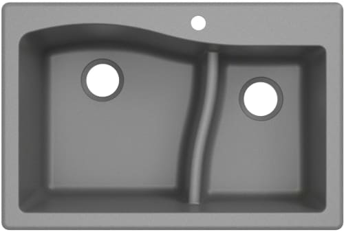 Kraus Quarza Series KGD442GREY - Grey Main View
