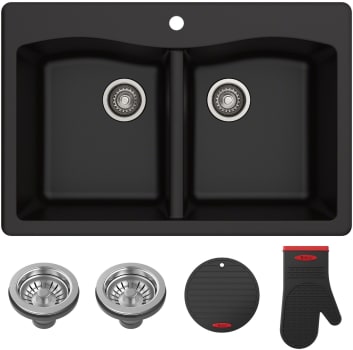 Kraus Forteza Series KGD52BLACK - Black Main View