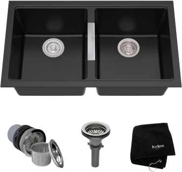 Kraus Kitchen Sink Series KGU434B - Main View