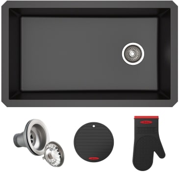 Kraus Forteza Series KGU55BLACK - Black Main View