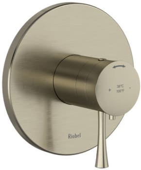 Rohl Edge™ TEDTM44BN - Edge™ 1/2" Therm & Pressure Balance Trim With 2 Functions in Brushed Nickel