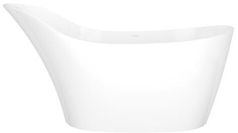 Rohl Amalfi AMLNSWOF - 32 Inch Freestanding Soaking Bathtub With Void And Overflow Hole