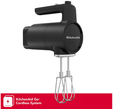 KitchenAid Go™ KHMR762BM - KitchenAid Go® Cordless Hand Mixer - Battery Included