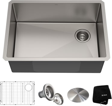 Kraus Standart Pro Series Khu11027 27 Inch Undermount Stainless Steel Kitchen Sink Kraus Standart Pro Series Khu11027 27 Inch Undermount Stainless Steel Kitchen Sink