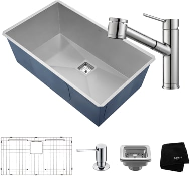 Kraus Pax Series KHU32261041CH - Chrome Set View