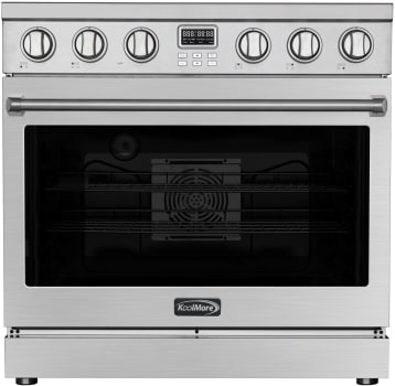 Koolmore KMEPR36APSS - 36 in. Professional Electric Range with 16600W of Power, 240V in Stainless-Steel (KM-EPR-36AP-SS)