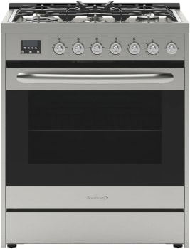 Koolmore KMFR30GSS - 30 in. Stainless-Steel Professional Gas Range, KM-FR30G-SS.
