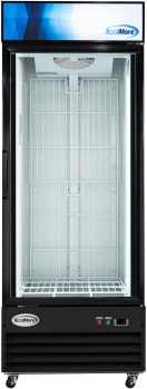 Koolmore KMIM311GD - 31 Inch Freestanding Commercial Ice Merchandiser Freezer