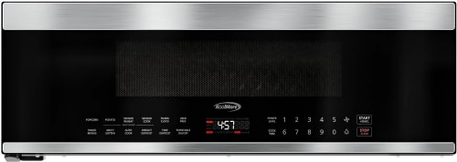 Koolmore KMMLPOT1SS - 30 in. Over the Range Low Profile Microwave in Stainless-Steel, 1.2 cu. ft.