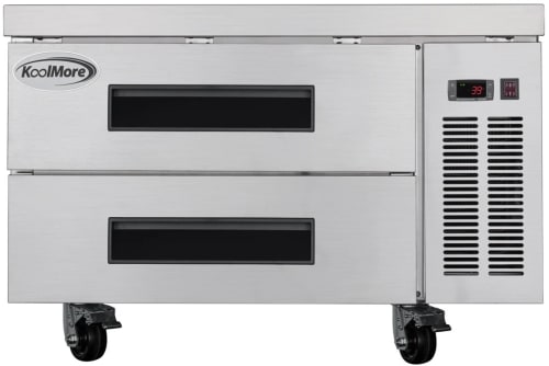Koolmore KMBR362D - Commercial 36 Inch Chef Base Refrigerator