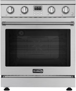 Koolmore KMEPR30APSS - 30 in. Professional Electric Range with 14900W of Power, 240V in Stainless-Steel (KM-EPR-30AP-SS)