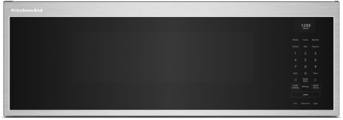 KitchenAid KMML550RPS - 30 Inch Over-the-Range Smart Microwave in Front View