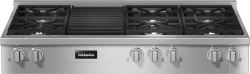 Miele KMR13553GGRCTS - 48" All Gas (6 Burner/Grill) Rangetop