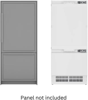 Koolmore Reserve KMRER36SWPR - 36 Inch Built-In Panel Ready Bottom-Mount Refrigerator