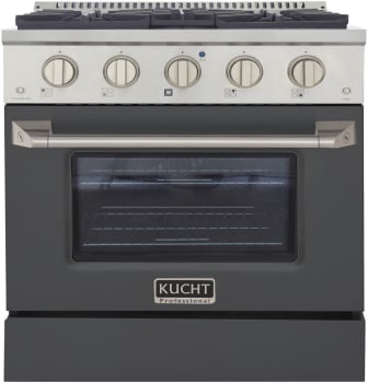 Kucht Professional KNG301LPCY - 30 Inch Freestanding Dual Fuel Range