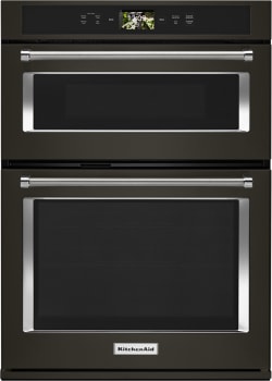 KitchenAid KOCE900HBS - 30 Inch Smart Combination Wall Oven