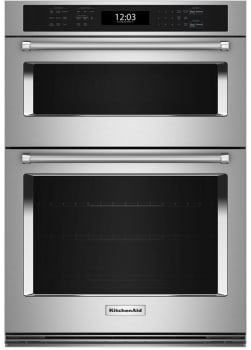 KitchenAid KOEC527PSS - 27 Inch Combination Electric Wall Oven
