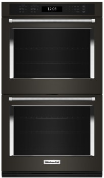 KitchenAid KOED527PBS 27 Inch Double Electric Wall Oven with 8.6