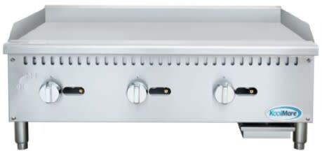 Koolmore KMGG336M - 36 Inch Stainless Steel Gas Griddle with 90,000 BTU Burner
