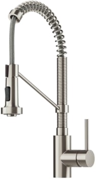 Kraus Bolden Series KPF1610SFS - Commercial Style 2-Function Single Handle Pull Down Kitchen Faucet in Spot-Free Stainless Steel
