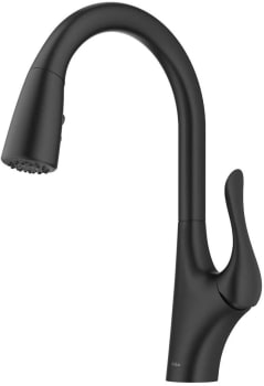 Kraus Merlin™ Series KPF1674MB - Transitional Single Handle Pull-Down Kitchen Faucet in Matte Black