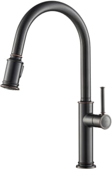 Kraus Sellette KPF1680ORB - Single Handle Pull-Down Kitchen Faucet in Oil Rubbed Bronze