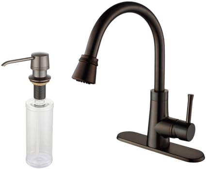 Kraus KPF2220KSD30ORB - Oil Rubbed Bronze Faucet and Soap Dispenser
