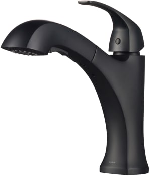Kraus Oren Series KPF2252MB - Matte Black Main View