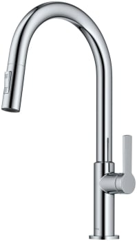 Kraus KPF2820CH - Oletto Single Handle Pull-Down Kitchen Faucet in Chrome