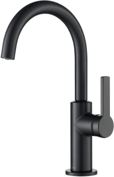 Kraus Oletto Series KPF2822MB - Oletto™ Single Handle Kitchen Bar Faucet in Matte Black