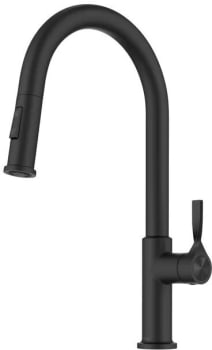 Kraus KPF2840MB - 2-Function Single Handle Pull Down Kitchen Faucet in Matte Black
