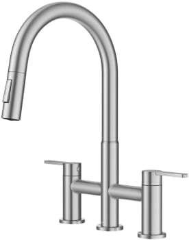 Kraus Oletto Series KPF3122SFS - Kitchen Faucet with Pull-Down Sprayhead in Spot-Free Stainless Steel