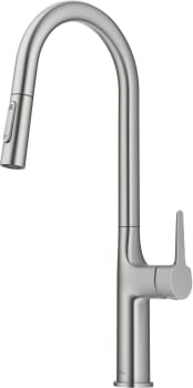 Kraus Oletto Series KPF3101SFS - Tall Modern Pull-Down Single Handle Kitchen Faucet in Spot Free Stainless Steel