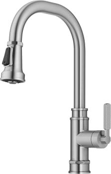 Kraus Allyn KPF4101SFS - Transitional Industrial Pull-Down Single Handle Kitchen Faucet in Spot-Free Stainless Steel