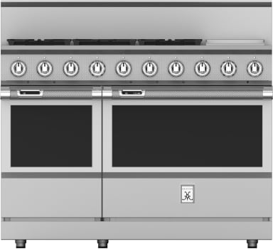 Hestan KRD485GDNG1 - 48-inch 5-Burner Dual Fuel Range with 12-inch Griddle
