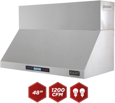 Kucht Professional KRH4821A - 48 Inch Wall Mount Range Hood in Features View