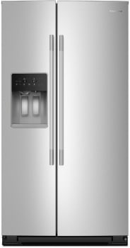 KitchenAid KRSC536RPS - 36 Inch Counter Depth Freestanding Side-by-Side Refrigerator