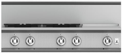 Hestan KRT364GDNG1 - 36-inch 4-Burner Rangetop with 12-inch Griddle