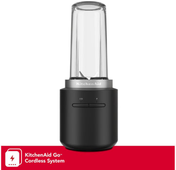 KitchenAid Go™ KSBR256BM - KitchenAid Go® Cordless Personal Blender - Battery Included