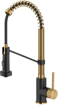 Kraus Bolden Series KSF1610BBMB - Touchless Sensor Commercial Style Pull-Down Single Handle Kitchen Faucet