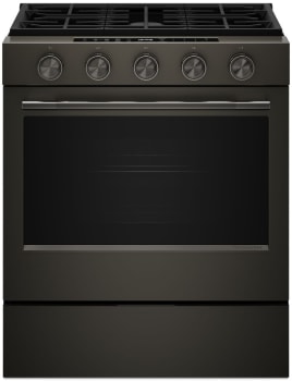 KitchenAid KSGS530SBE - 30 Inch Slide-In Smart Gas Range