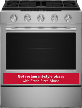 KitchenAid KSGS530SPS - 30 Inch Slide-In Smart Gas Range