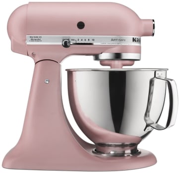 KitchenAid KSM150PSDR 5 Quart Tilt-Head Stand Mixer with 10 Speeds