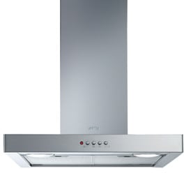 Smeg KSM24XU - 24 Inch Wall Mount Chimney Range Hood
