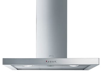 Smeg KSM36XU - 36 Inch Wall Mount Chimney Range Hood