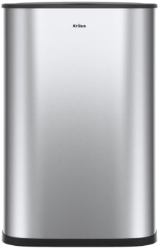 Kraus KTCS14SFS - 14.5 Gallon / 55 Liter Motion Sensor Kitchen Trash Can in Spot-Free Stainless Steel with Bag Securing Ring and Soft Close Lid